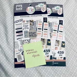 The happy planner wild style sticker book